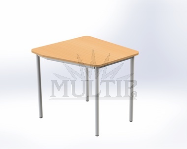 5-eck Tisch 80x75 cm