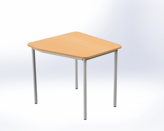 5-eck Tisch 80x75 cm