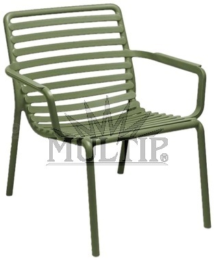 Kunststoff Armlehnen Stuhl DOGA Relax