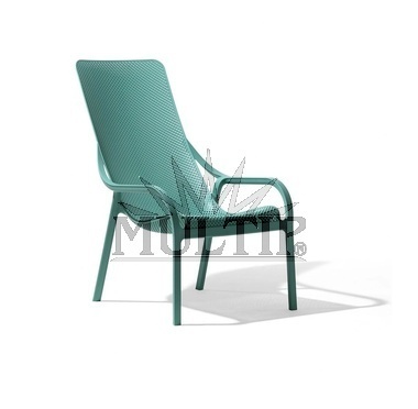 Kunststoff Armlehnen Stuhl NET LOUNGE
