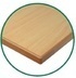 Platte 22 mm 75x50 cm mit einer angegossener PUR Kante 4 mm
